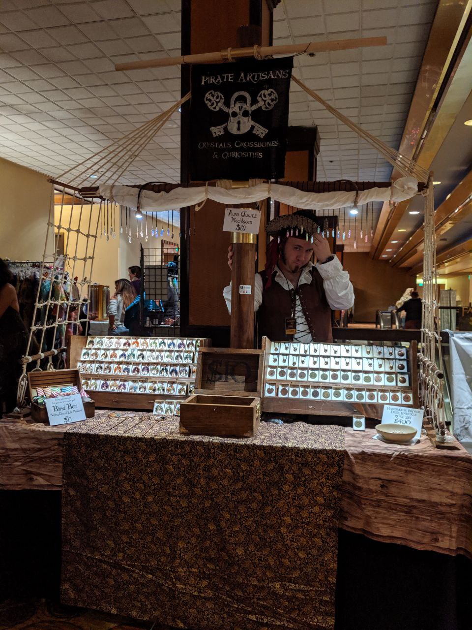 Picture of Artist's Booth at FurTheMore 2018